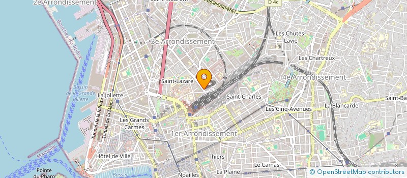 localisation de l'entreprise MADAME LENA DUNIAGUE  MARSEILLE