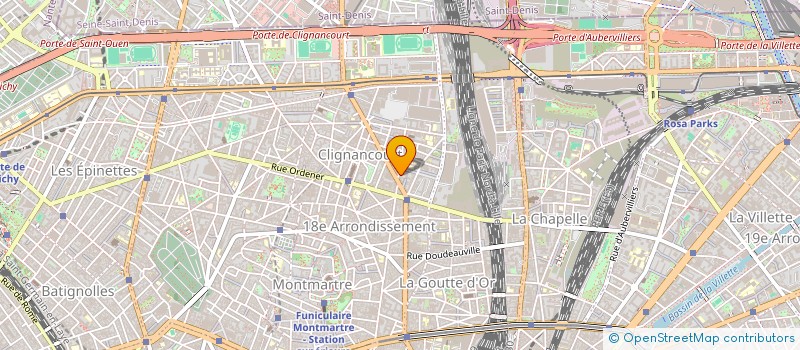 localisation de l'entreprise MADAME LENA EL SHERIF  PARIS