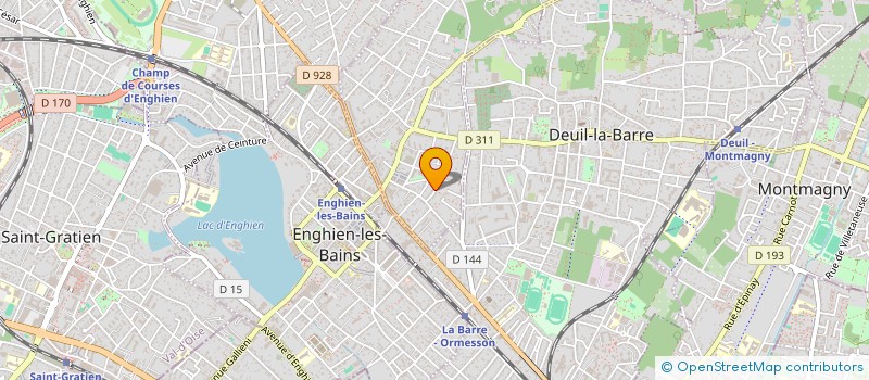 localisation de l'entreprise MADAME LENA ERGO  MONTMORENCY