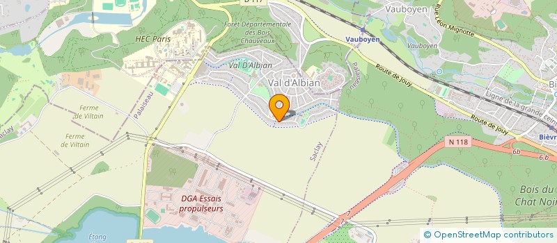 localisation de l'entreprise MADAME LENA FEINGOLD  SACLAY