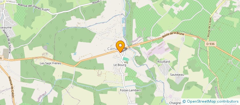 localisation de l'entreprise MADAME LENA FILIE  CAMARSAC