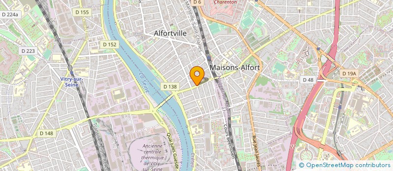 localisation de l'entreprise MADAME LENA FORCE à ALFORTVILLE