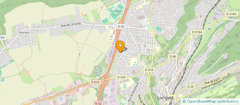 localisation de l'entreprise MADAME LENA GARITA JUAREZ à LONGWY