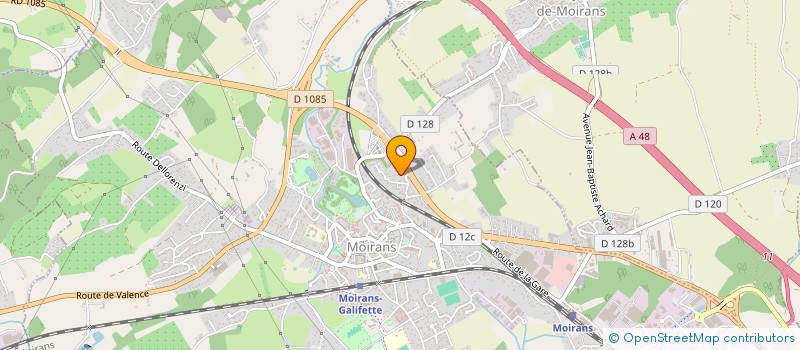 localisation de l'entreprise MADAME LENA GERUSSI  MOIRANS
