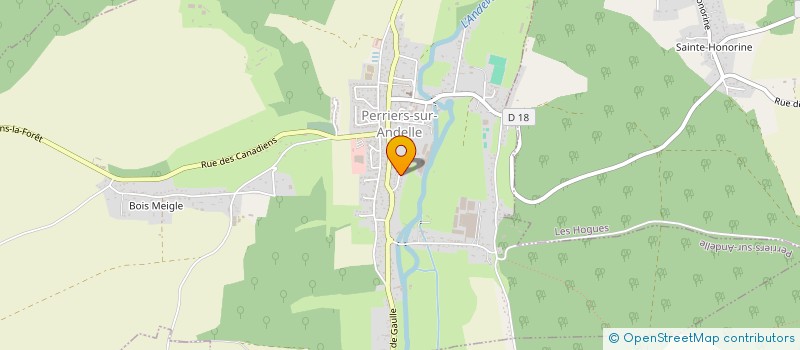 localisation de l'entreprise MADAME LENA GOULE à PERRIERS-SUR-ANDELLE