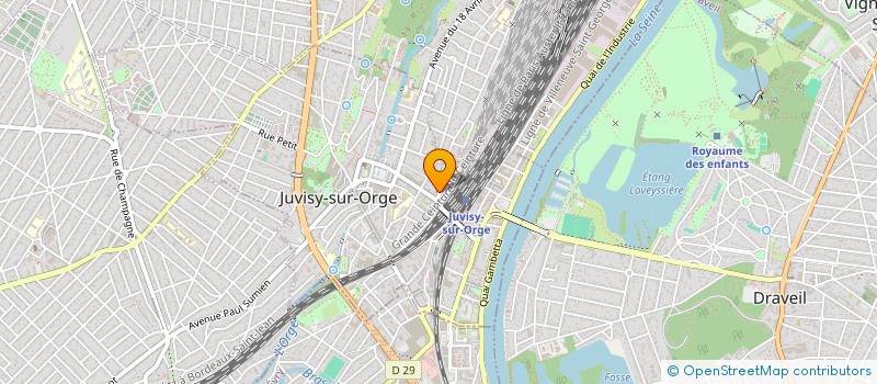 localisation de l'entreprise MADAME LENA GREL à JUVISY-SUR-ORGE