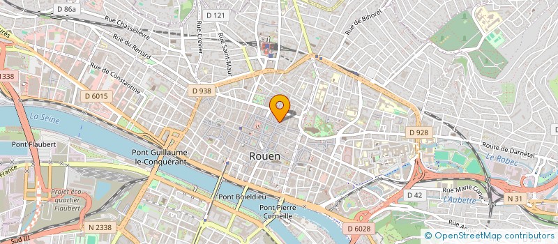 localisation de l'entreprise MADAME LENA GUERARD  ROUEN