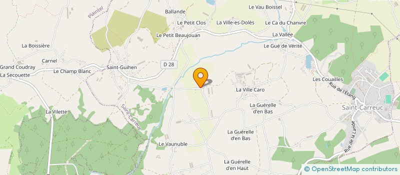 localisation de l'entreprise MADAME LENA GUERIN  TRAMAIN