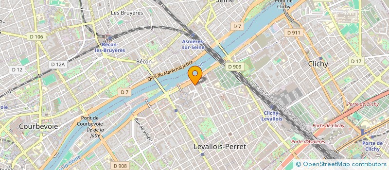 localisation de l'entreprise MADAME LENA HACHEM à LEVALLOIS-PERRET