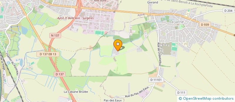 localisation de l'entreprise MADAME LENA HAFFNER  SAINT-JOUIN-BRUNEVAL