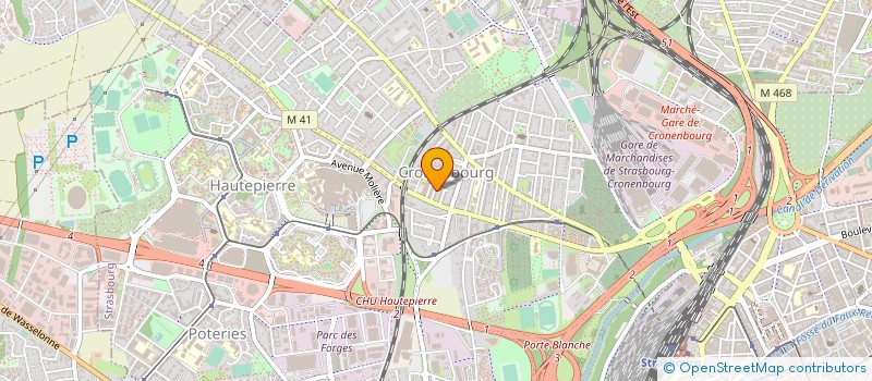 localisation de l'entreprise MADAME LENA HONGKHAM à STRASBOURG