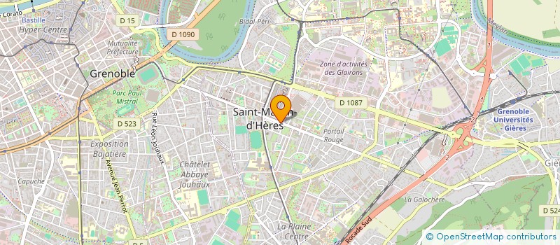 localisation de l'entreprise MADAME LENA HUMBLOT  SAINT-MARTIN-D'HERES