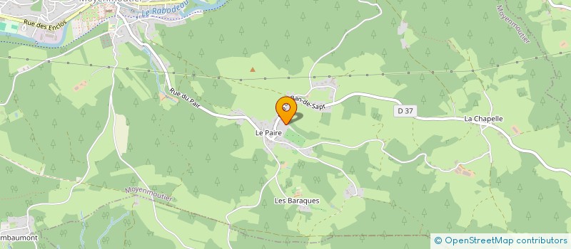 localisation de l'entreprise MADAME LENA HYDULPHE  MOYENMOUTIER