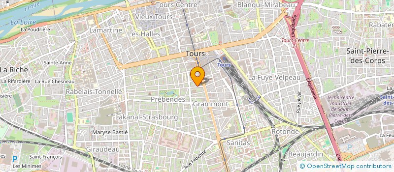 localisation de l'entreprise MADAME LENA JAPPERT  TOURS