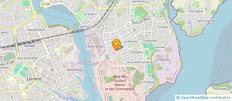 localisation de l'entreprise MADAME LENA JOSSIC  LANESTER