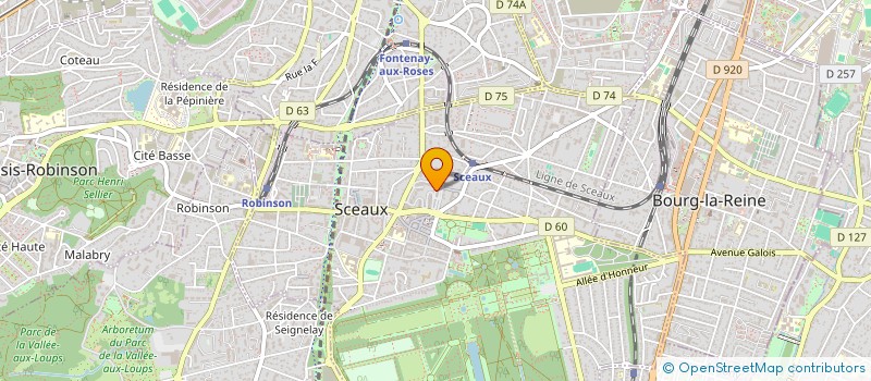 localisation de l'entreprise MADAME LENA JUNGMAN à SCEAUX