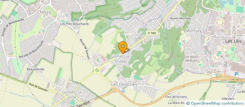 localisation de l'entreprise MADAME LENA KLONOWSKI  GOMETZ-LE-CHATEL