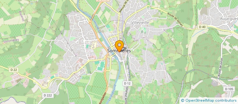 localisation de l'entreprise MADAME LENA KOWALSKI  SOMMIERES