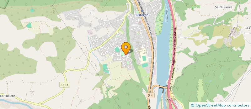 localisation de l'entreprise MADAME LENA KOZLOVIC  SISTERON