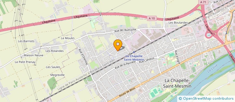 localisation de l'entreprise MADAME LENA KUCUKSOLAK à LA CHAPELLE-SAINT-MESMIN