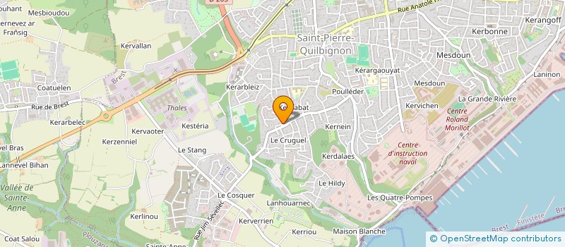 localisation de l'entreprise MADAME LENA L'HOSTIS à BREST