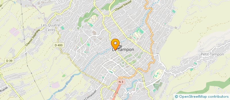 localisation de l'entreprise MADAME LENA LEBIAN  LE TAMPON