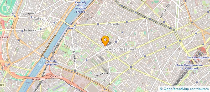 localisation de l'entreprise MADAME LENA LEGRAND  PARIS