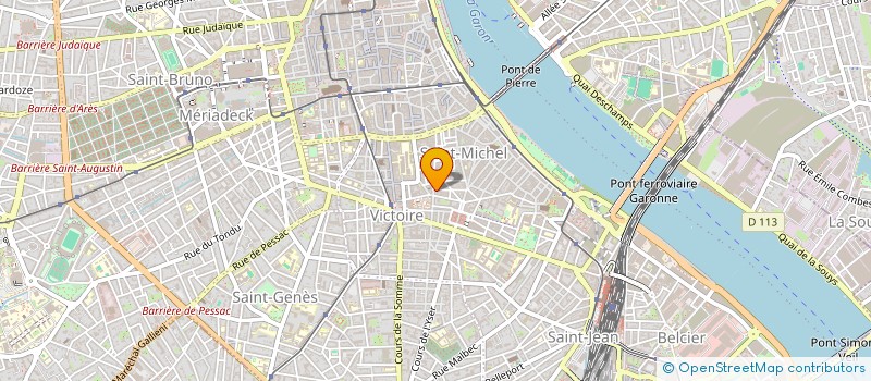 localisation de l'entreprise MADAME LENA LENA DE MORGOLI  BORDEAUX