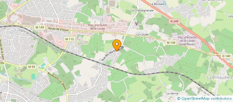 localisation de l'entreprise MADAME LENA LIENARD  MERIGNAC