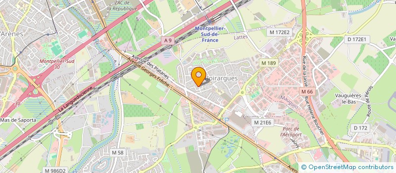 localisation de l'entreprise MADAME LENA LIGUORI à LATTES