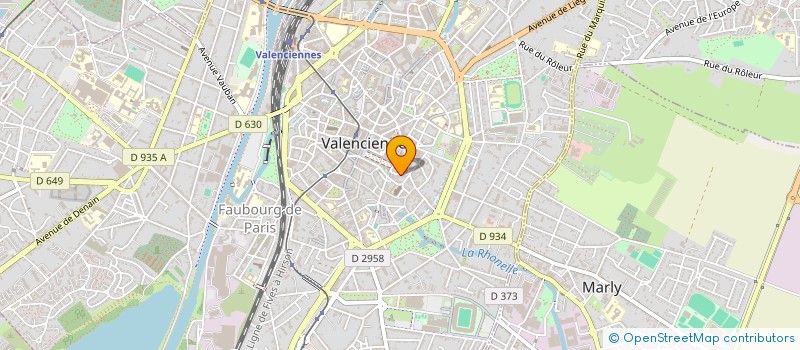 localisation de l'entreprise MADAME LENA LOTH  VALENCIENNES