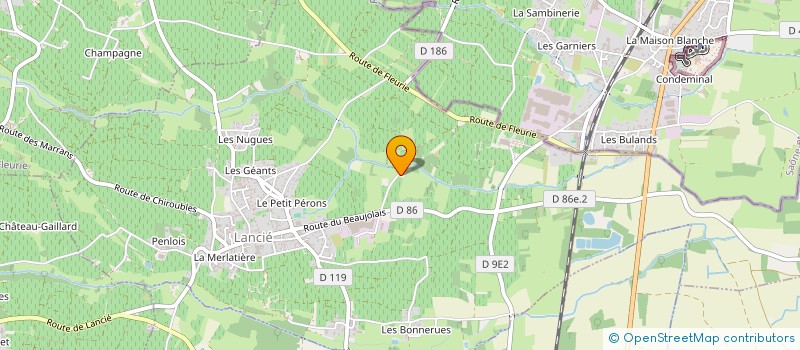 localisation de l'entreprise MADAME LENA-LOU DURAND  LANCIE