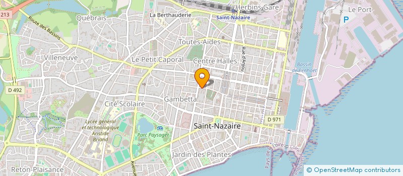 localisation de l'entreprise MADAME LENA LOUBOUTIN  SAINT-NAZAIRE