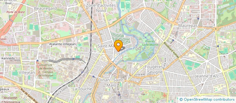 localisation de l'entreprise MADAME LENA LOUESDON  PLOUFRAGAN