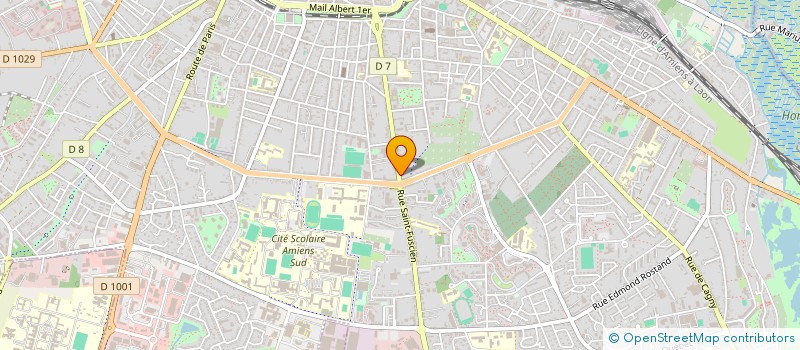 localisation de l'entreprise MADAME LENA LURQUIN  AMIENS