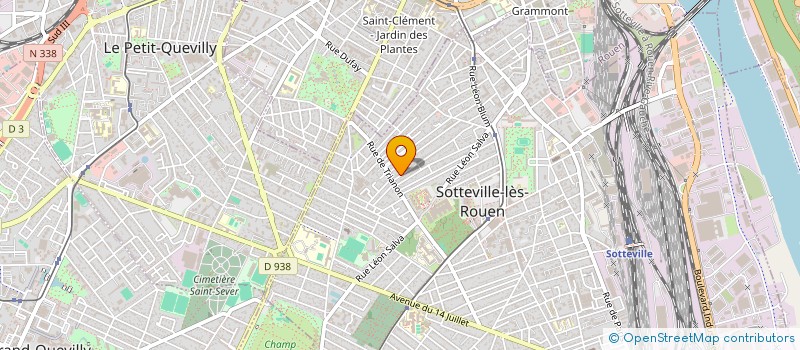 localisation de l'entreprise MADAME LENA MOREAU  SOTTEVILLE-LES-ROUEN