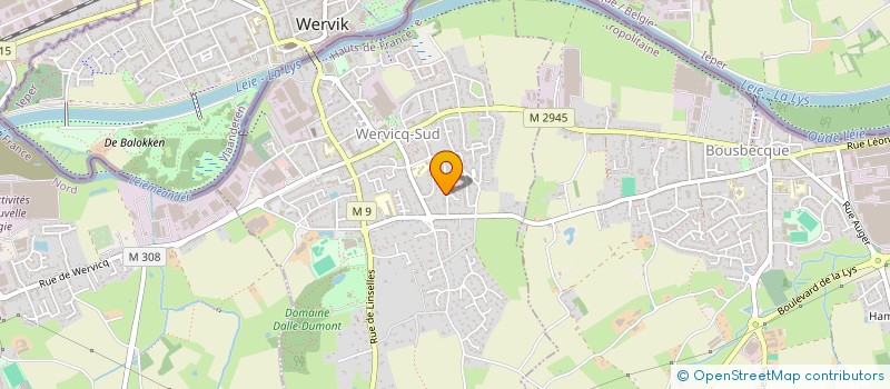 localisation de l'entreprise MADAME LENA MOSS  WERVICQ-SUD