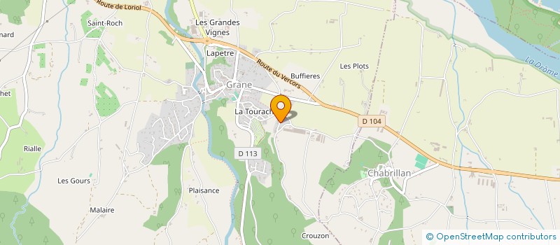 localisation de l'entreprise MADAME LENA MOULIN CHARLES  DIVAJEU