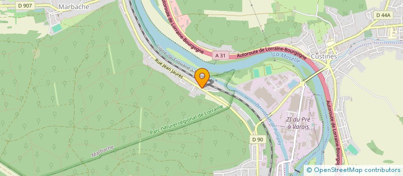 localisation de l'entreprise MADAME LENA NOISETTE  MARBACHE