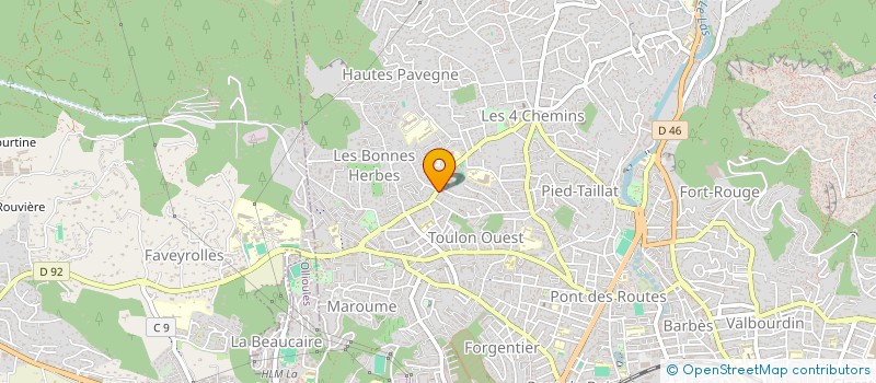localisation de l'entreprise MADAME LENA ORDIONI à LA VALETTE-DU-VAR