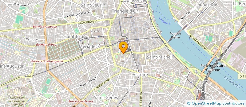 localisation de l'entreprise MADAME LENA OTTOU  BORDEAUX