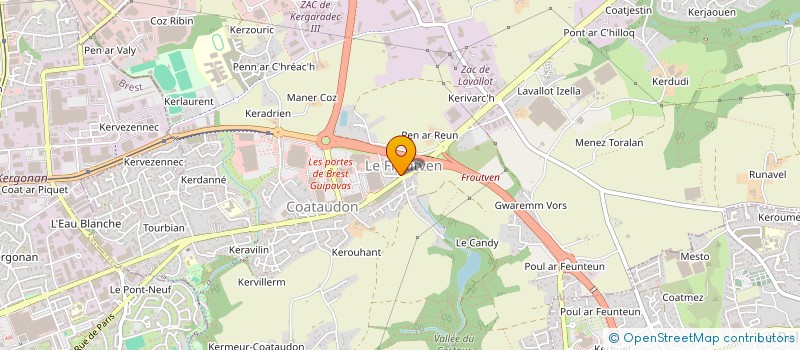 localisation de l'entreprise MADAME LENA PAILLER  HOPITAL-CAMFROUT