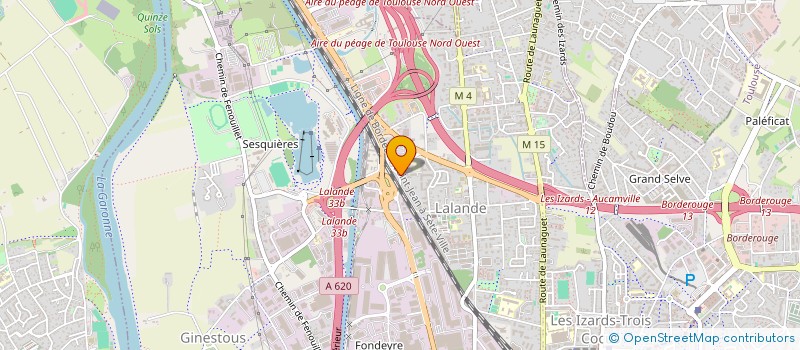 localisation de l'entreprise MADAME LENA PANINI  TOULOUSE