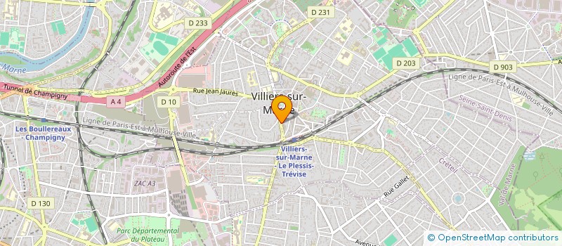 localisation de l'entreprise MADAME LENA PICOT à VILLIERS-SUR-MARNE