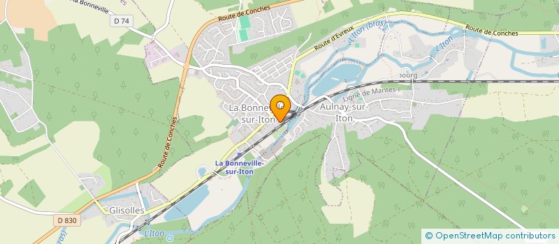 localisation de l'entreprise MADAME LENA RAKOTOARINONY  FERRIERES-HAUT-CLOCHER