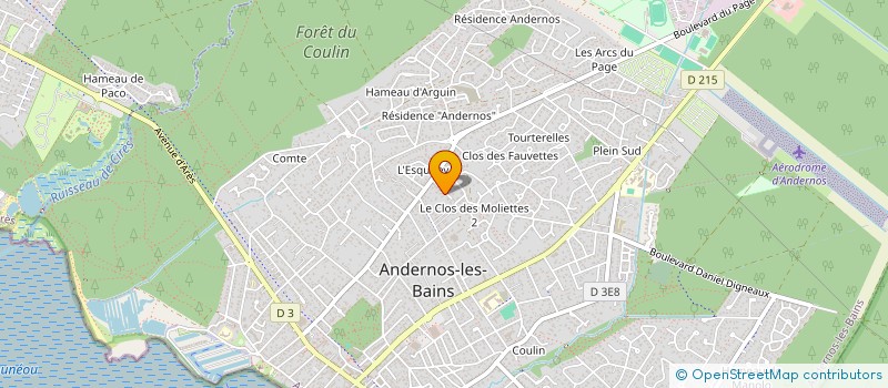 localisation de l'entreprise MADAME LENA RAMON à ANDERNOS-LES-BAINS