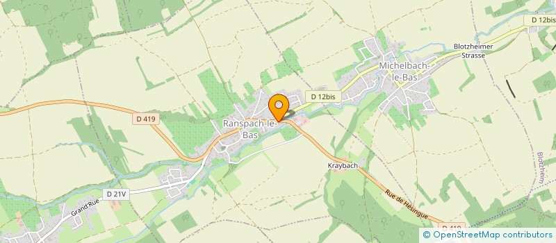 localisation de l'entreprise MADAME LENA RINGUE  RANSPACH-LE-BAS