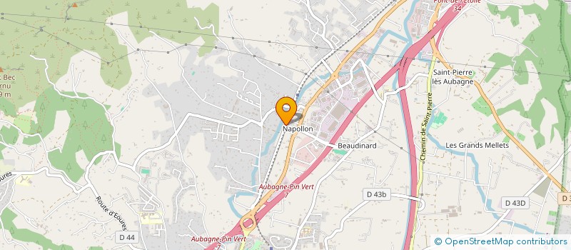 localisation de l'entreprise MADAME LENA RIOUSSET à AUBAGNE