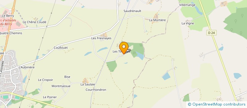 localisation de l'entreprise MADAME LENA ROBINET  MARTIGNE-SUR-MAYENNE