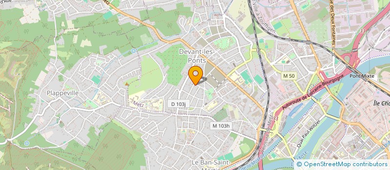 localisation de l'entreprise MADAME LENA SCHUMACKER  METZ